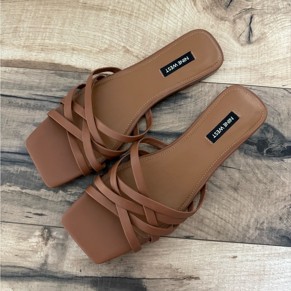 Nine West Slip On Sandals
